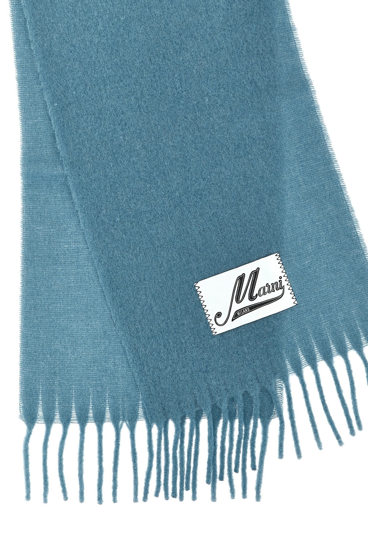 Logo patch scarf - 3