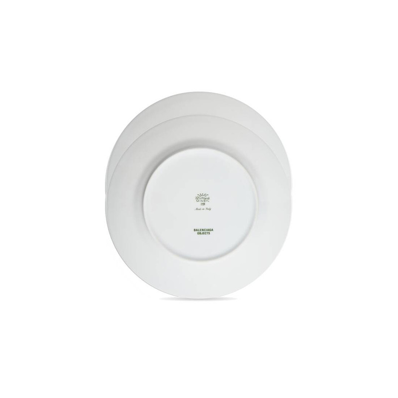 BALENCIAGA Small Plate in White outlook