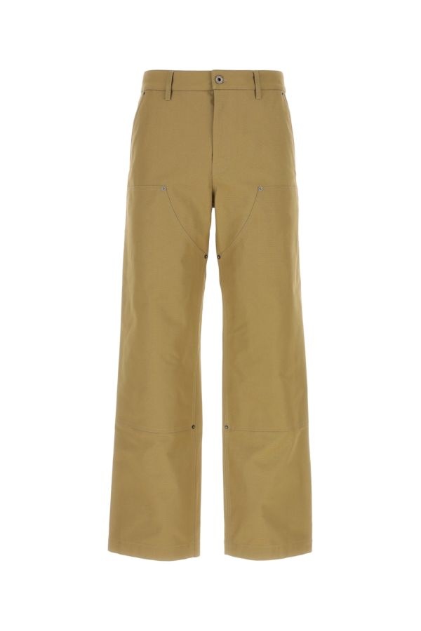 Loewe Man Mud Cotton Blend Wide-Leg Pant - 1