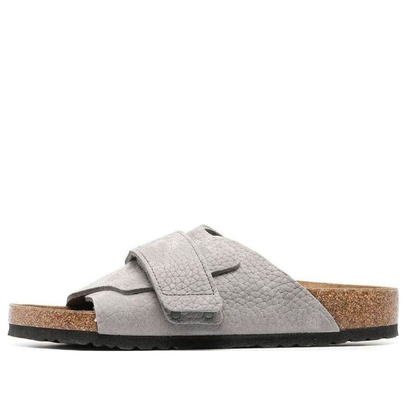 Birkenstock Kyoto Nubuk Leather ' Desert Buck Whale Gray' 1024502 1