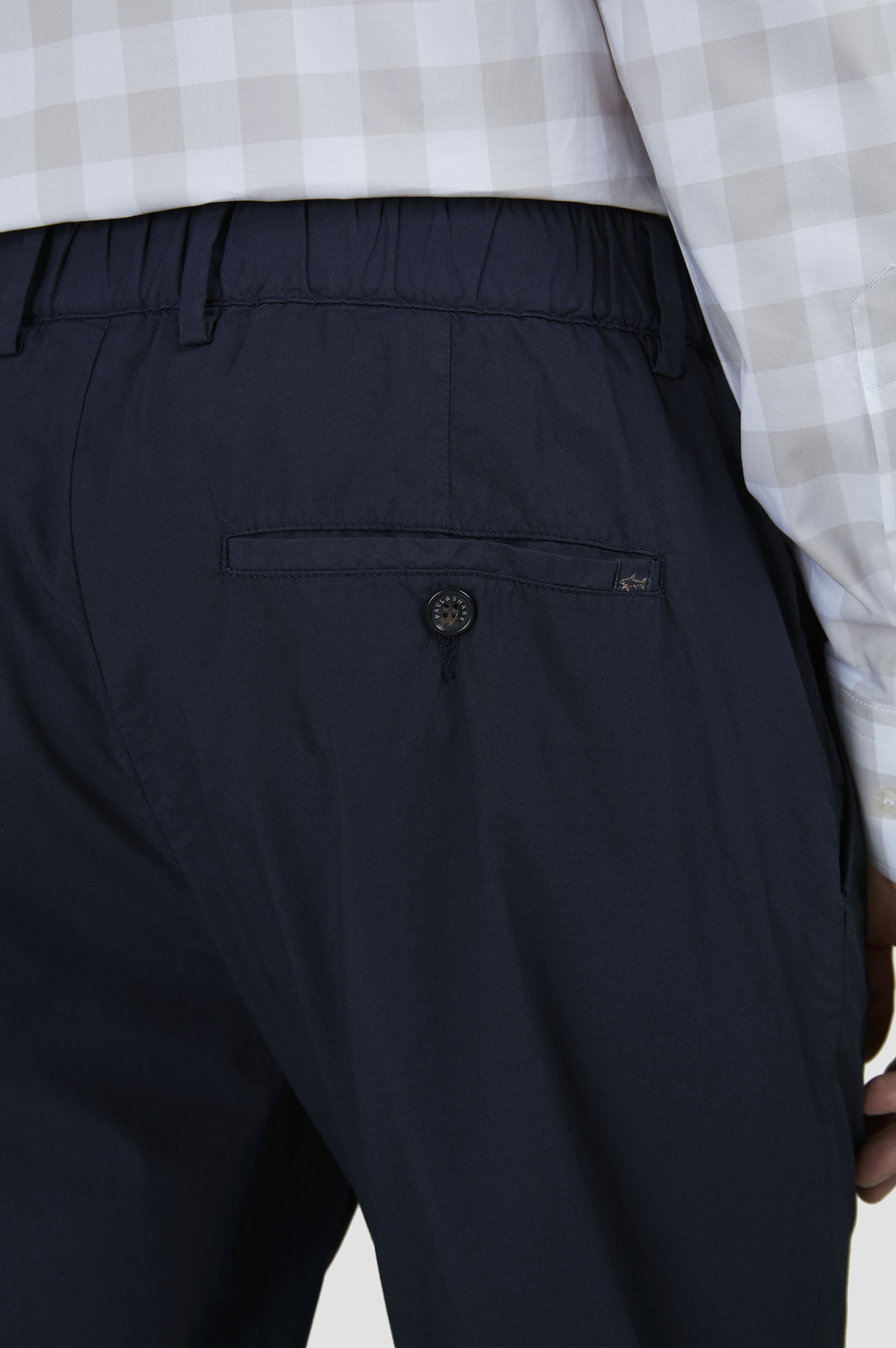 CHINO PANTS IN ULTRALIGHT POPLIN COTTON - 4