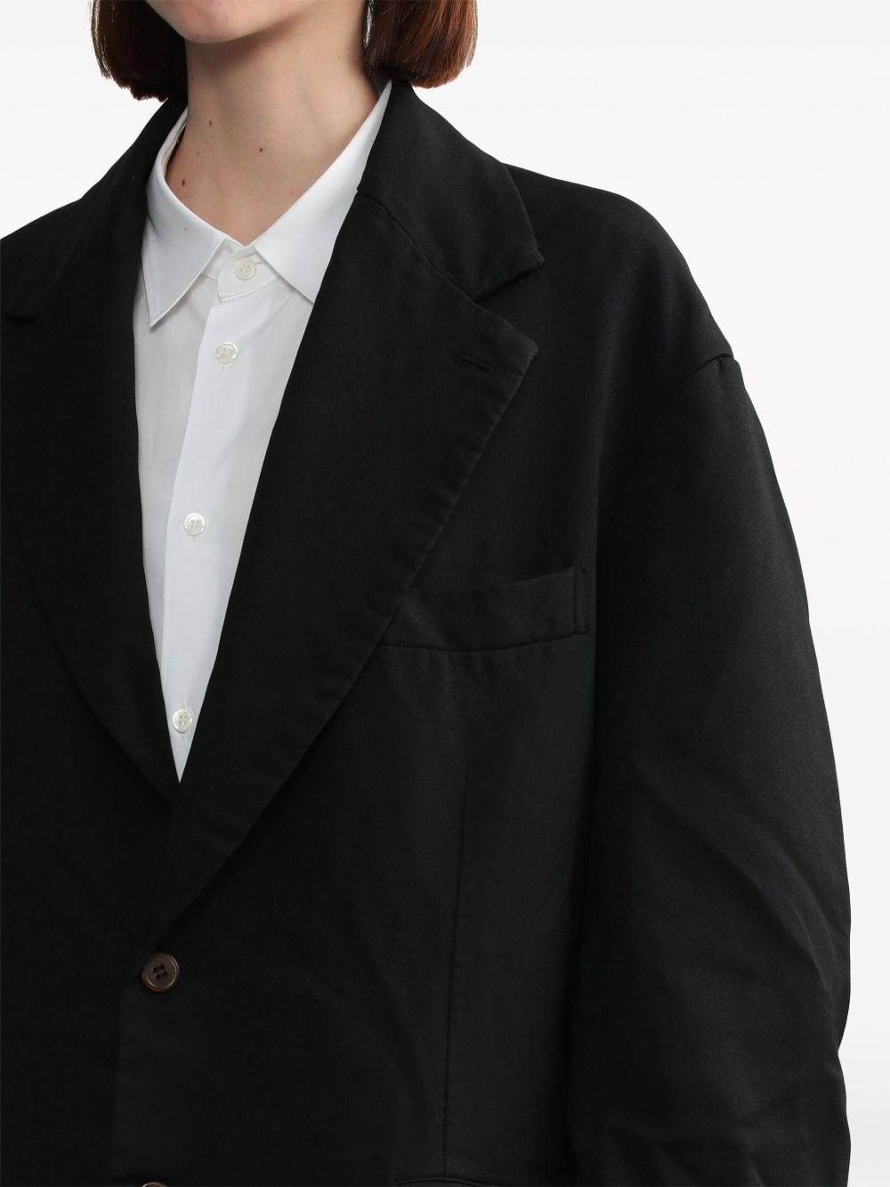 single-breasted blazer - 5