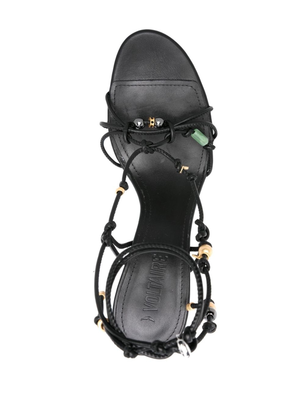 Alana 105mm leather sandals - 4