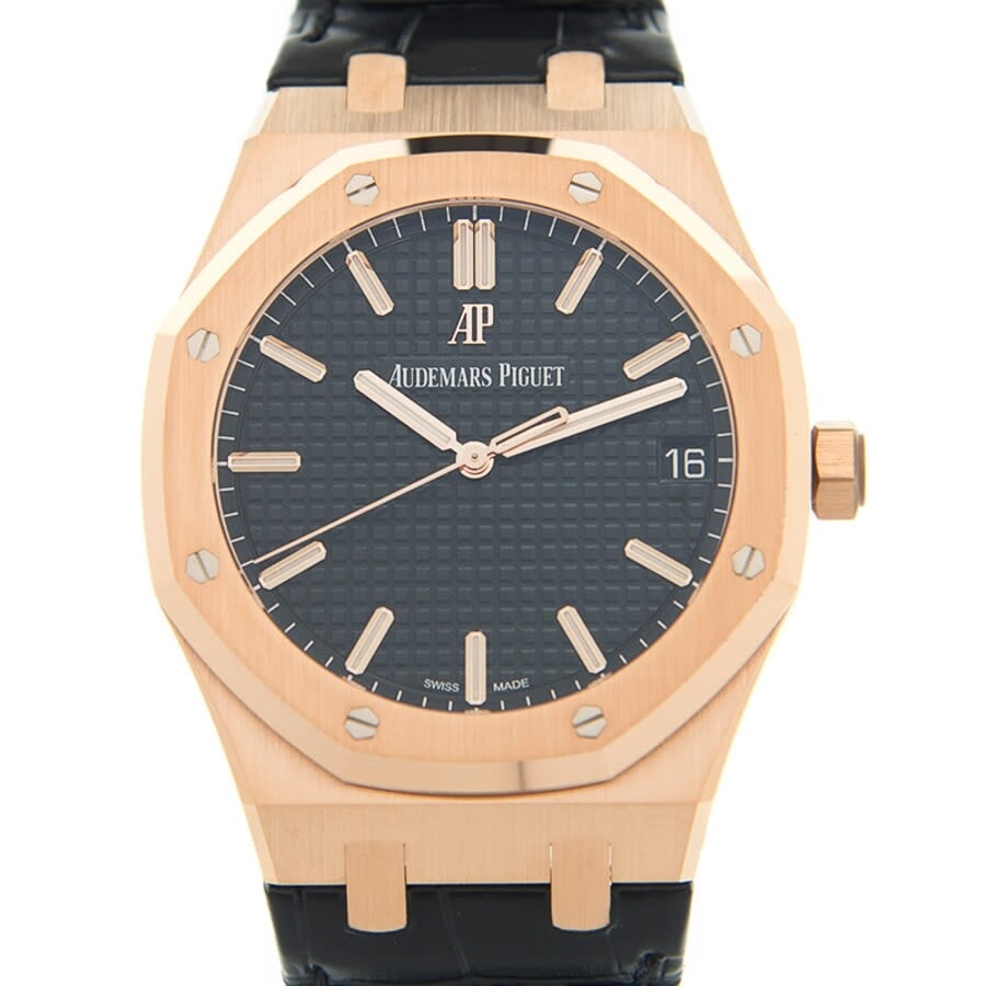 Audemars Piguet Royal Oak Black Dial Automatic Men's Watch 15500OR.OO.D002CR.01 - 2