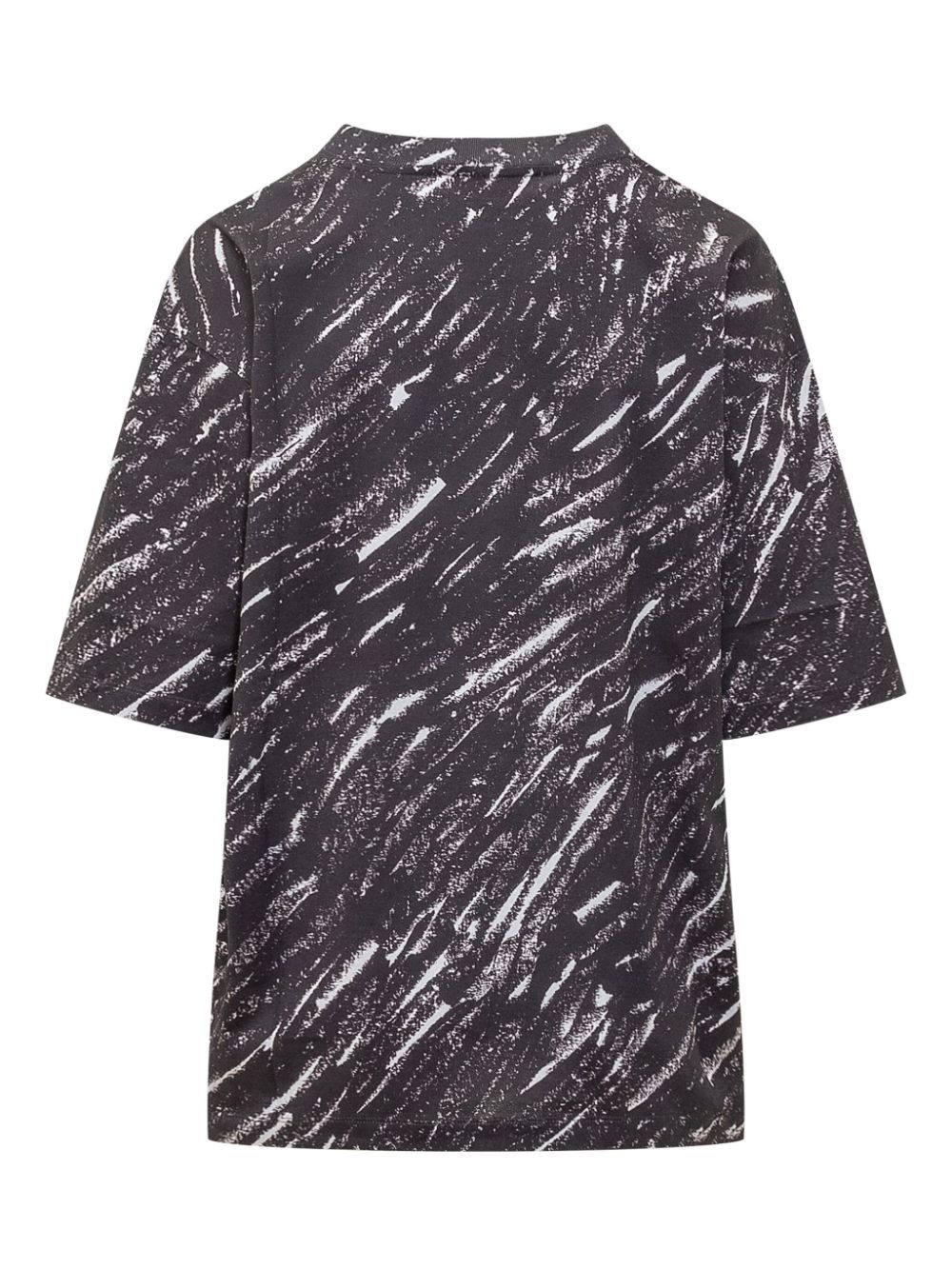 Scribble logo jersey T-shirt - 2