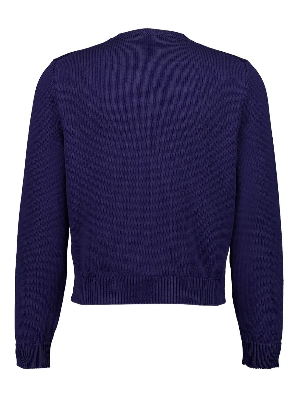 logo-embroidered sweater - 2