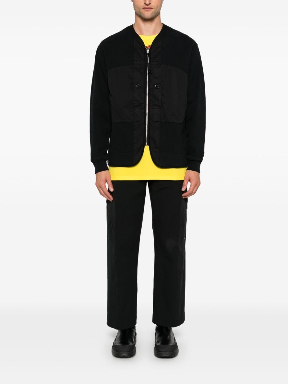 logo-embroidered jacket - 2