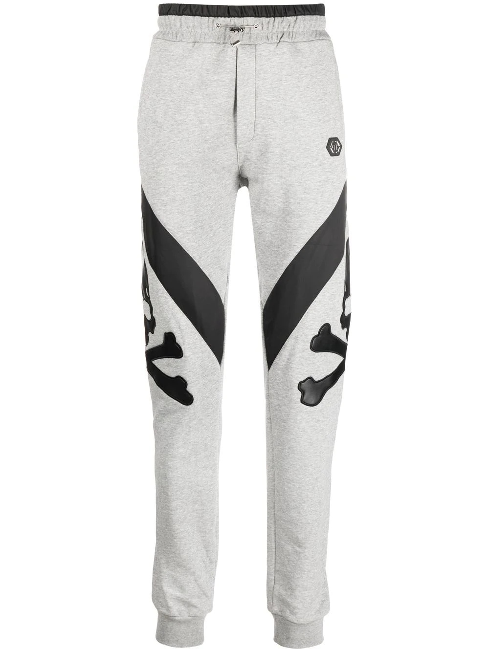 skull-print track pants - 1