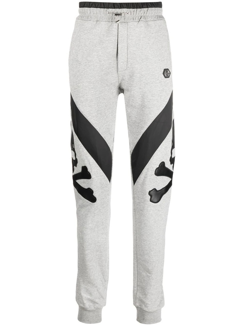 skull-print track pants 1