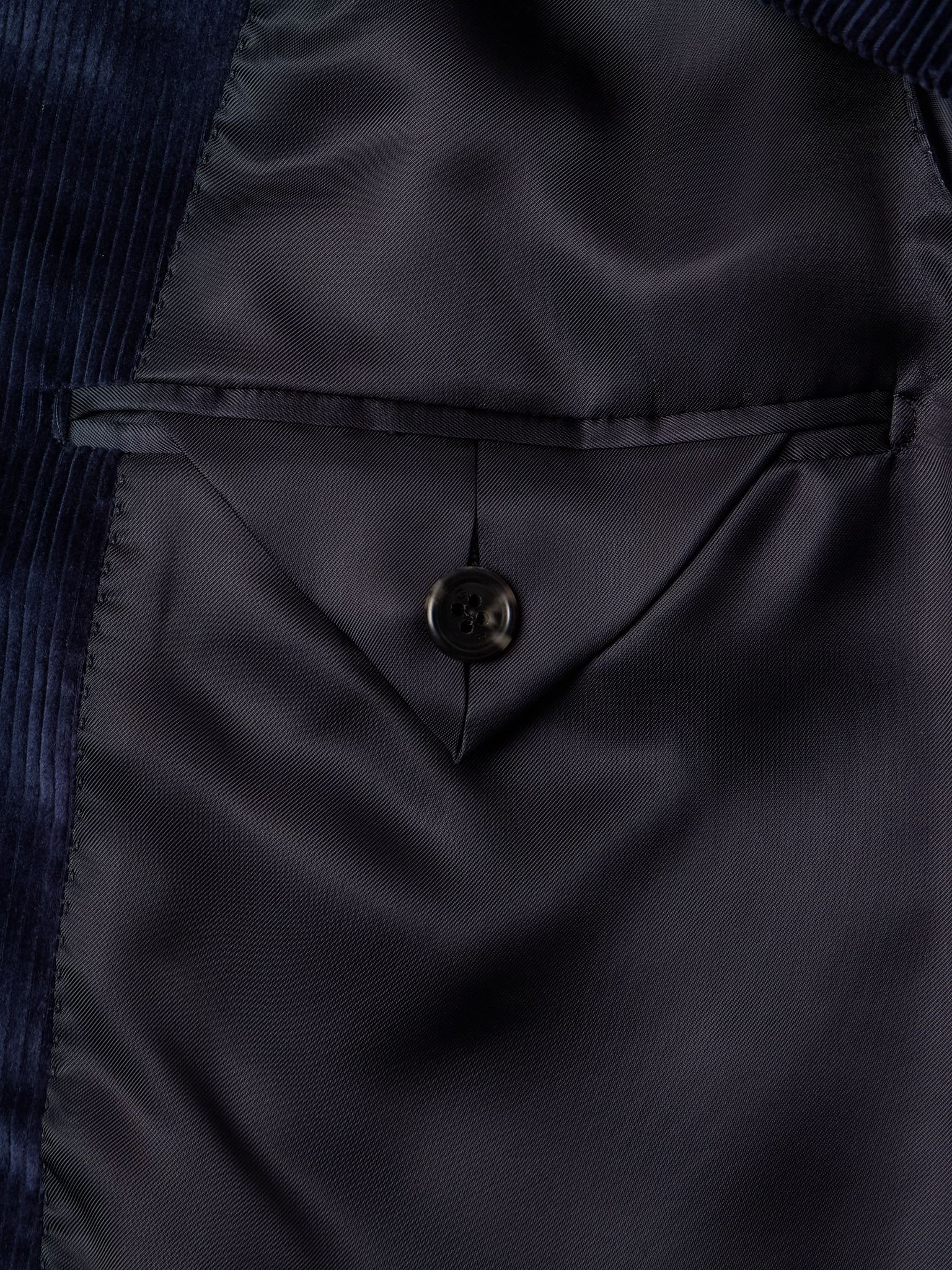 Irving Slim-Fit Cotton-Corduroy Blazer Blue - 6