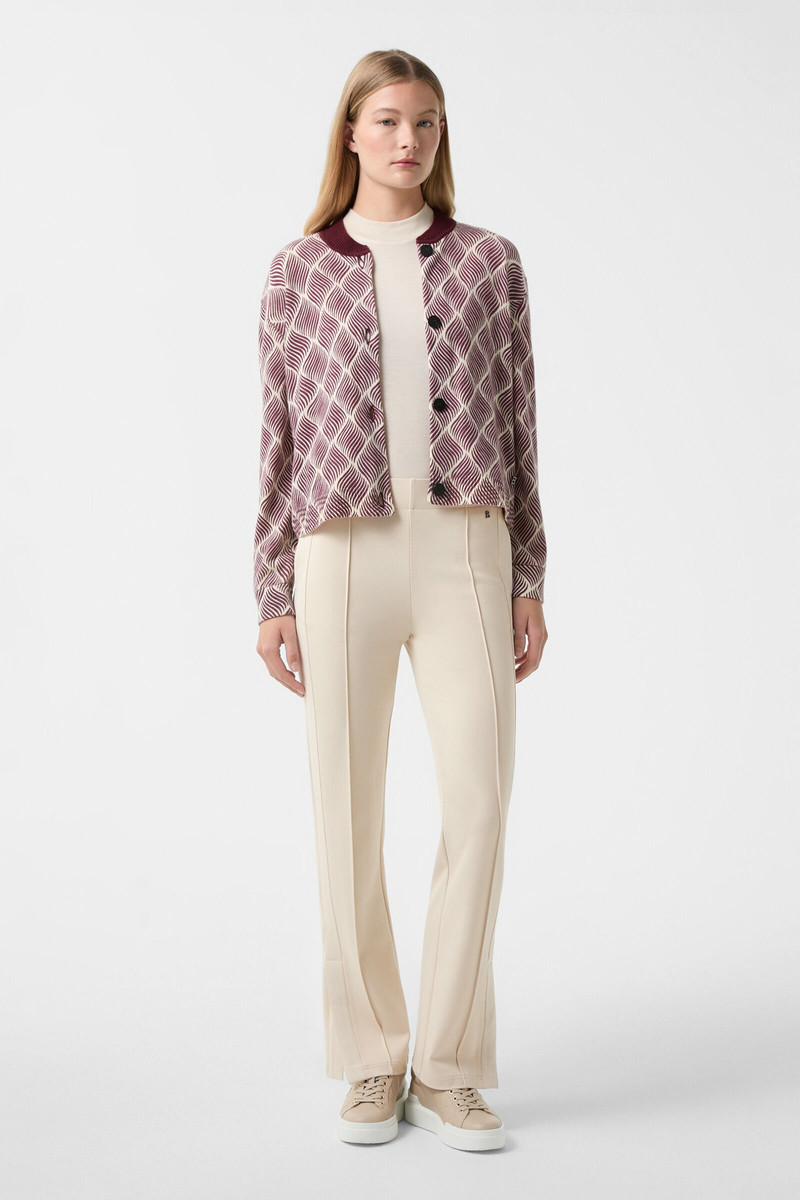 BOGNER Alley jersey pants in Cream outlook
