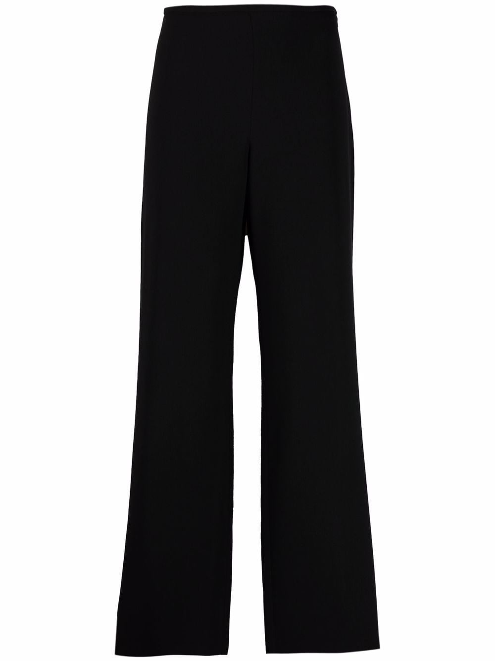 high-waisted wide-leg pants - 1