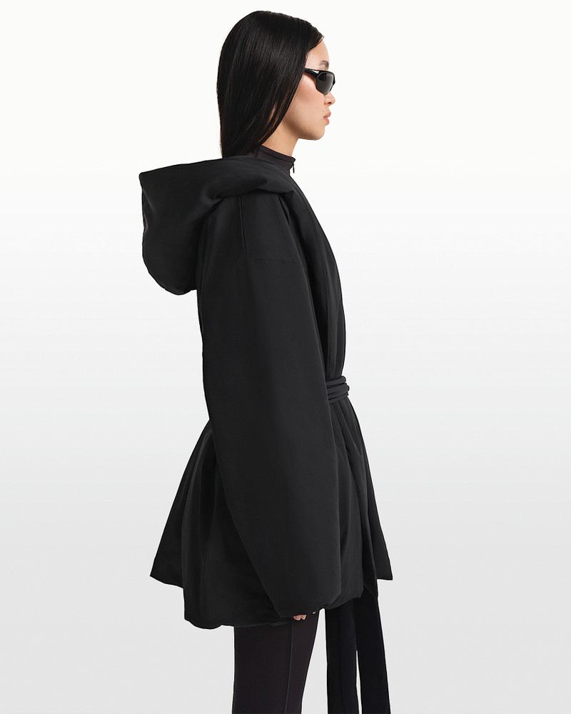 NikeSKIMS Woven Nylon Women's Wrap Coat 3