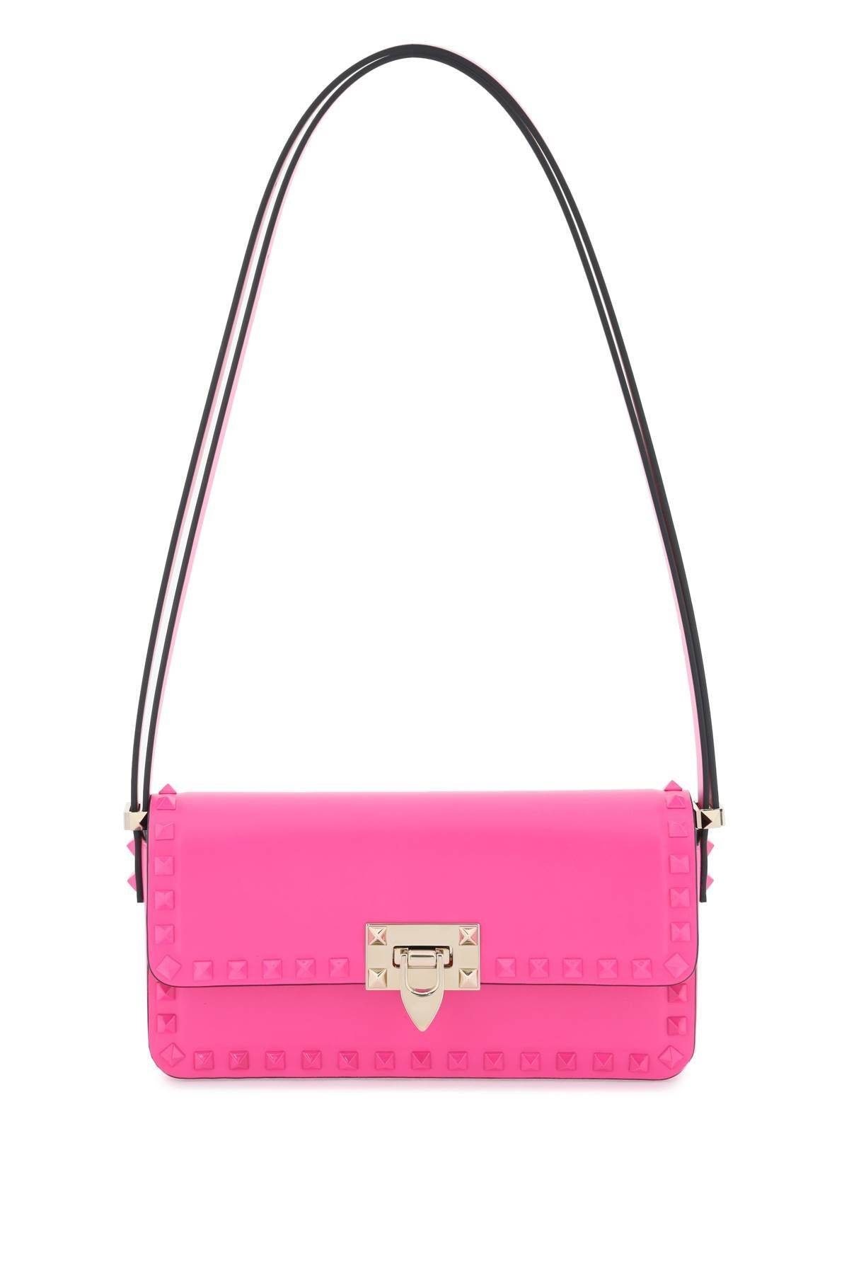 ROCKSTUD23 EAST-WEST LEATHER SHOULDER BAG - 1