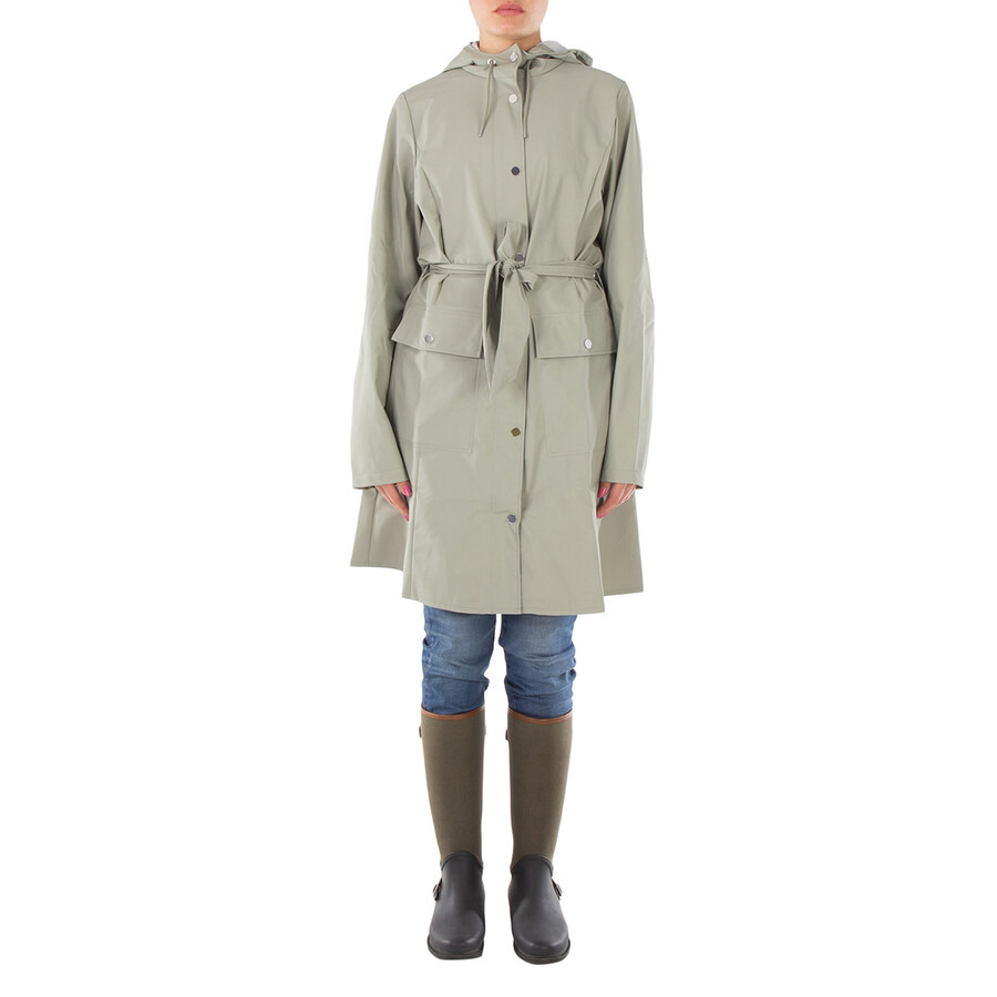Rains Waterproof Curve W Jacket - Earth - 4