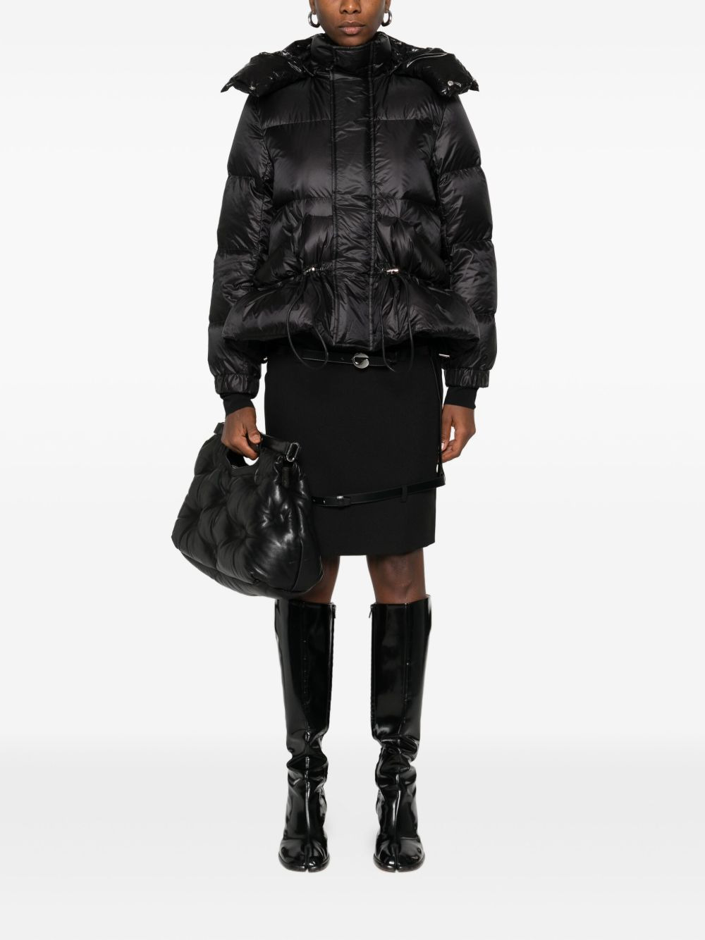 hooded quilted jacket - 2