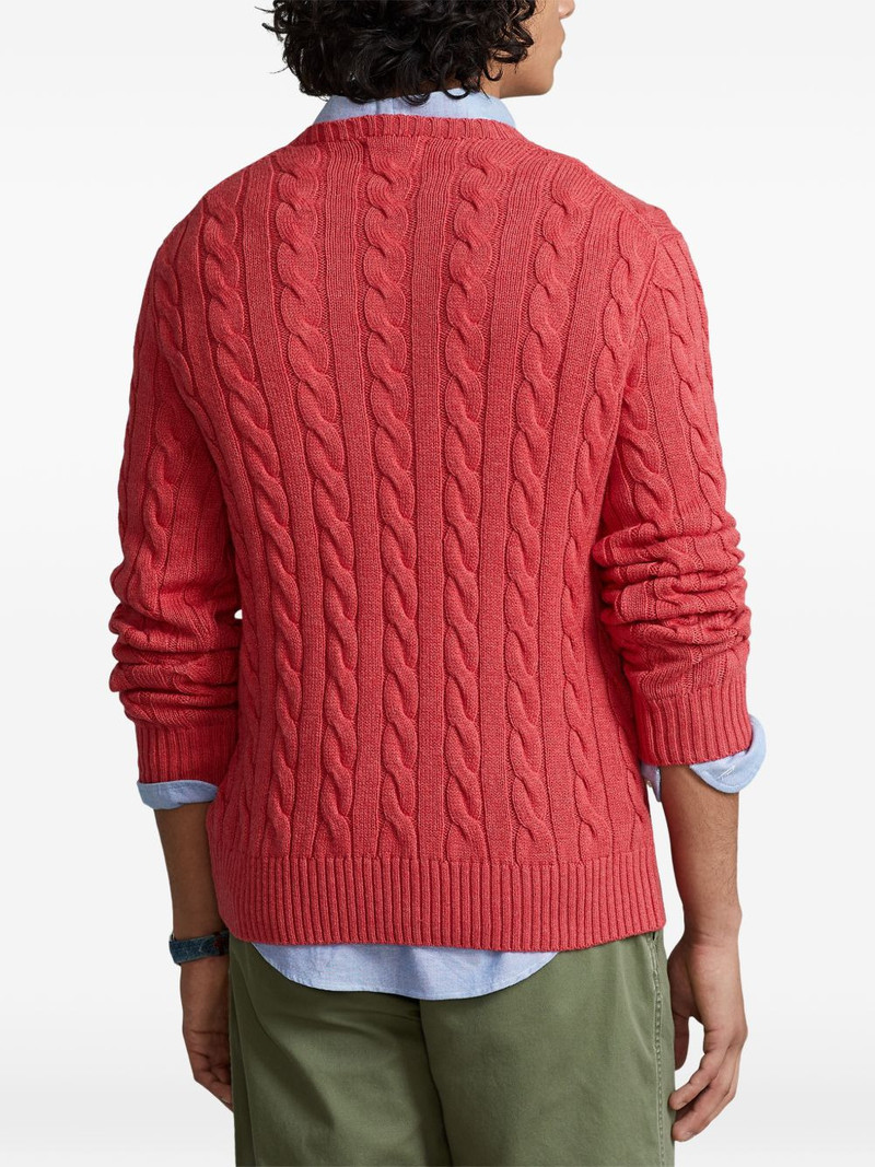 cable-knit sweater 4