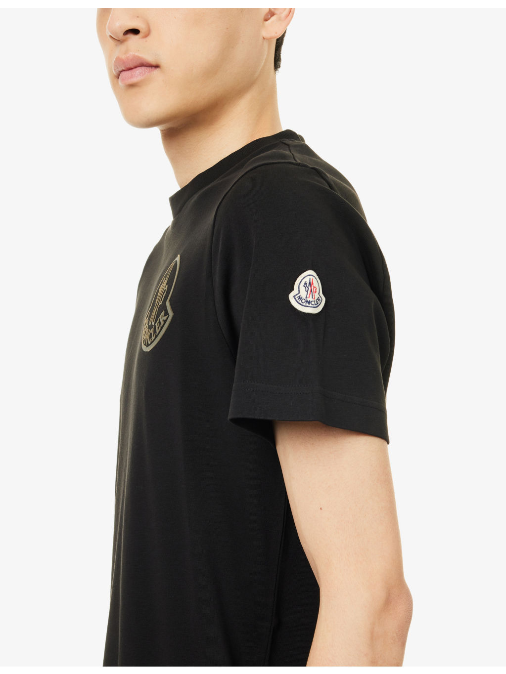 Logo-Print Crewneck Cotton T-Shirt - 5