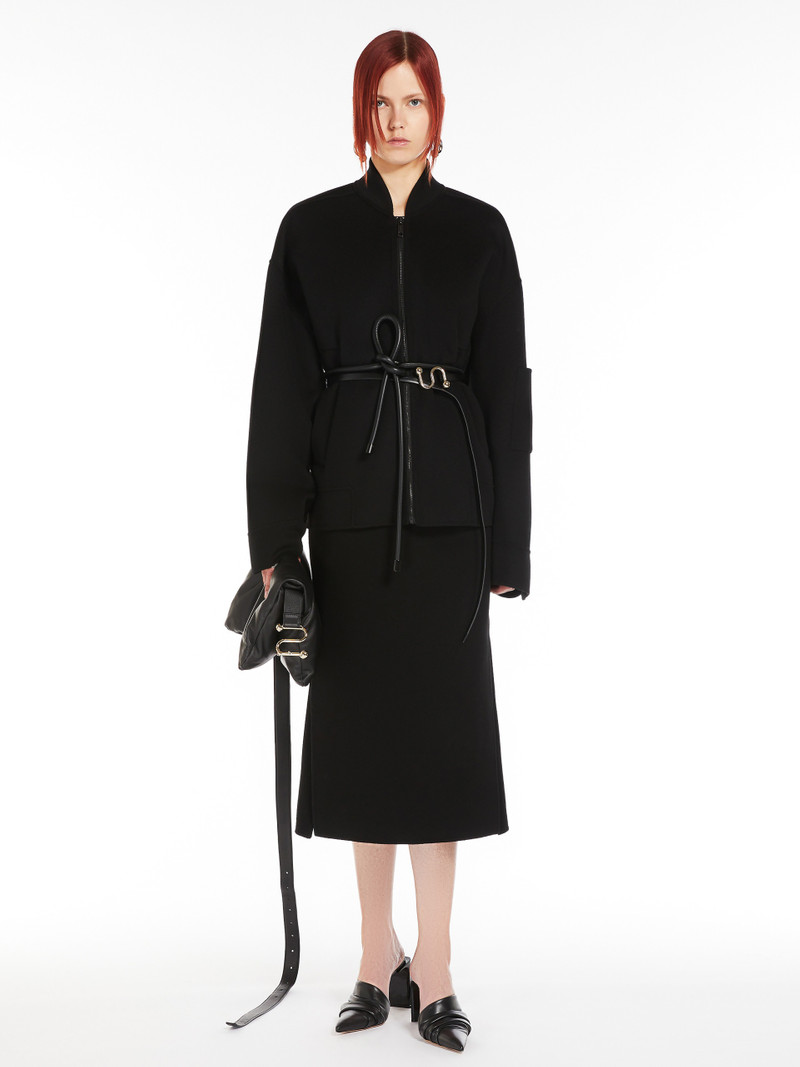 Sportmax VITALBA Oversized wool bomber jacket outlook