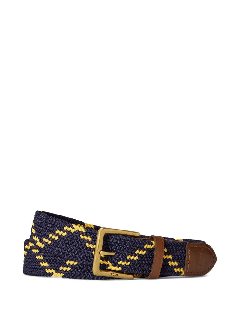 woven buckle belt 1
