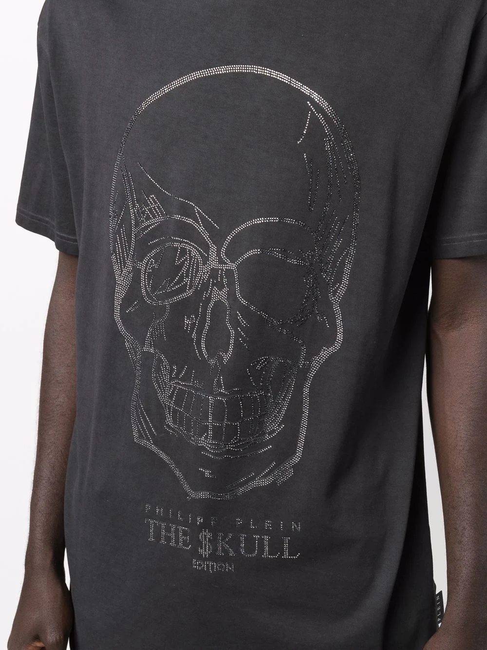 crystal skull cotton T-shirt - 6