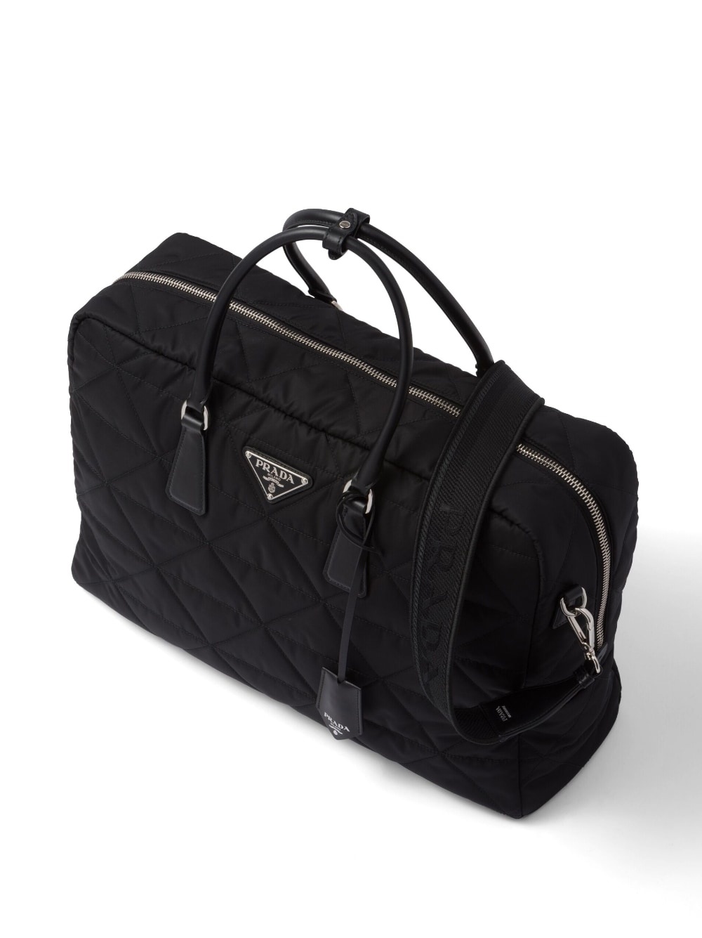 Quilted Re-Nylon travel bag - 6