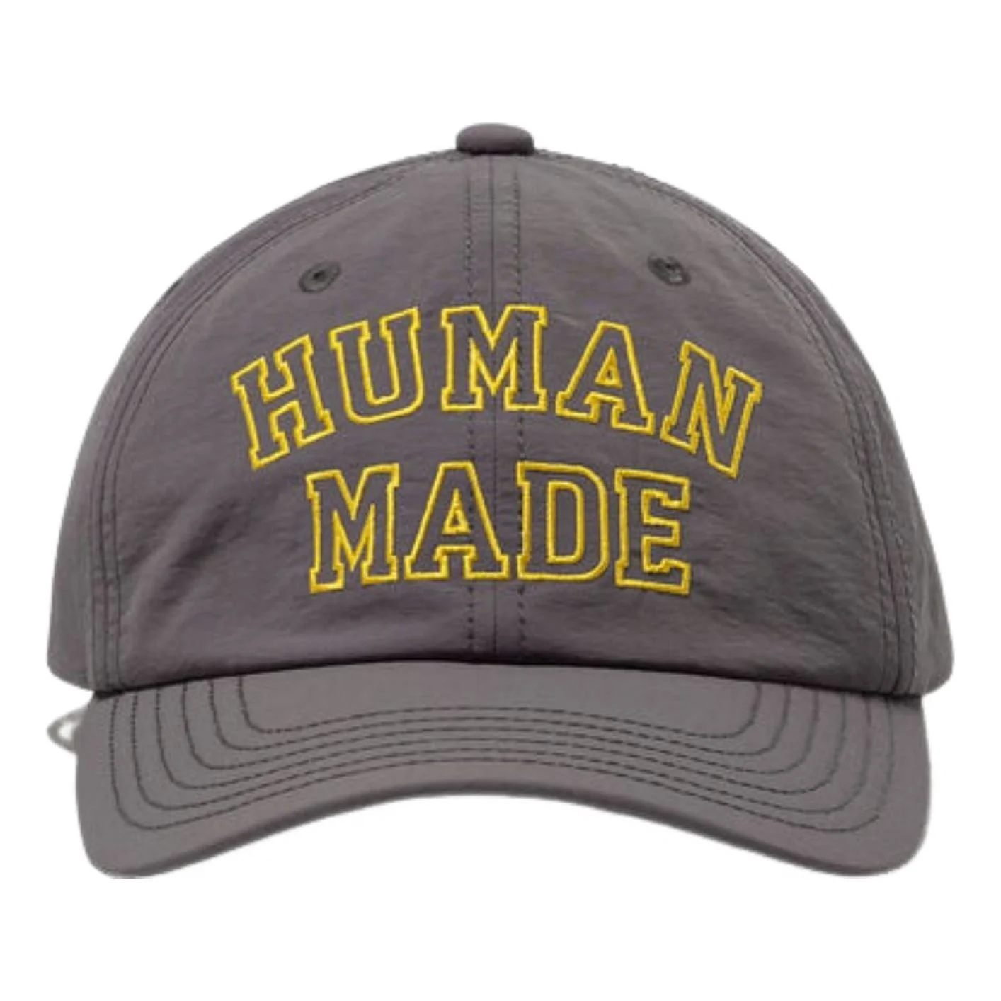 HUMAN MADE 6Panel Nylon Cap 'Gray' HM31GD022-GRY - 1