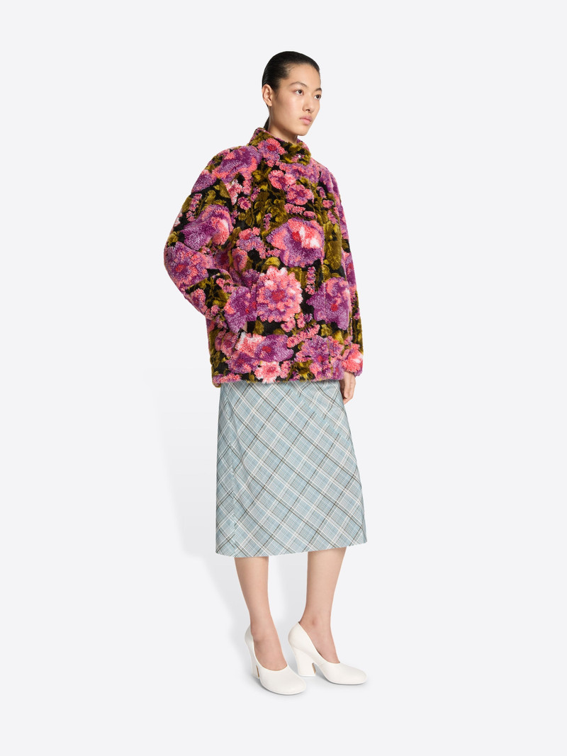 SHEARLING JACQUARD JACKET 3