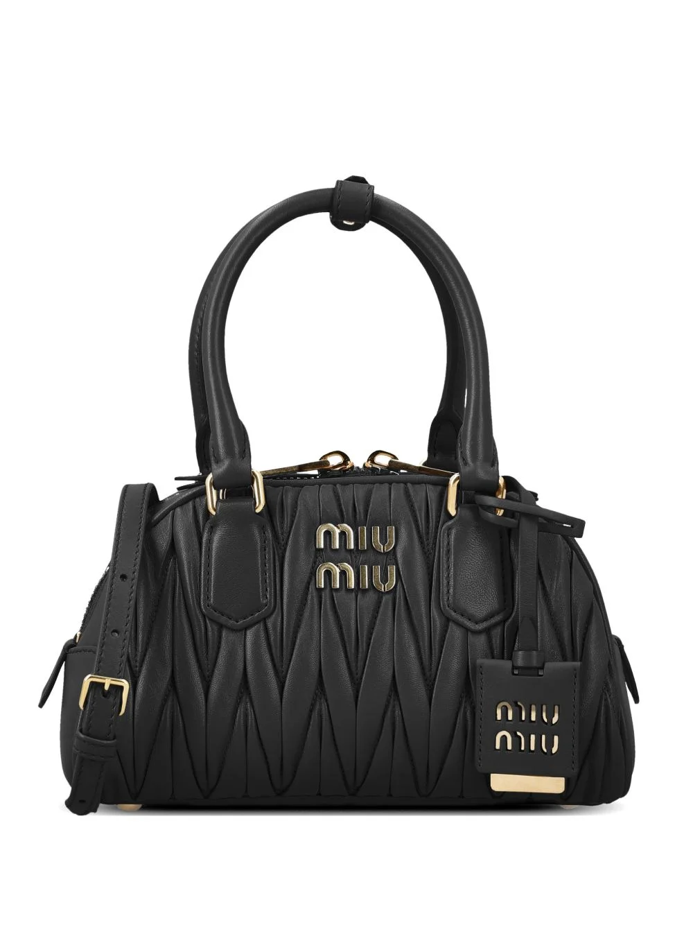 Miu Miu Women Arcadie Leather Handbag - 1