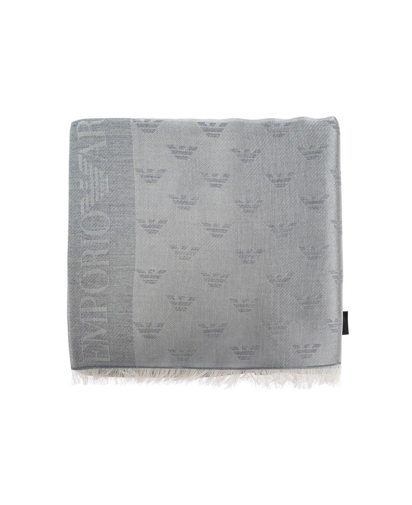 Gradient-effect Jacquard Stole - 1
