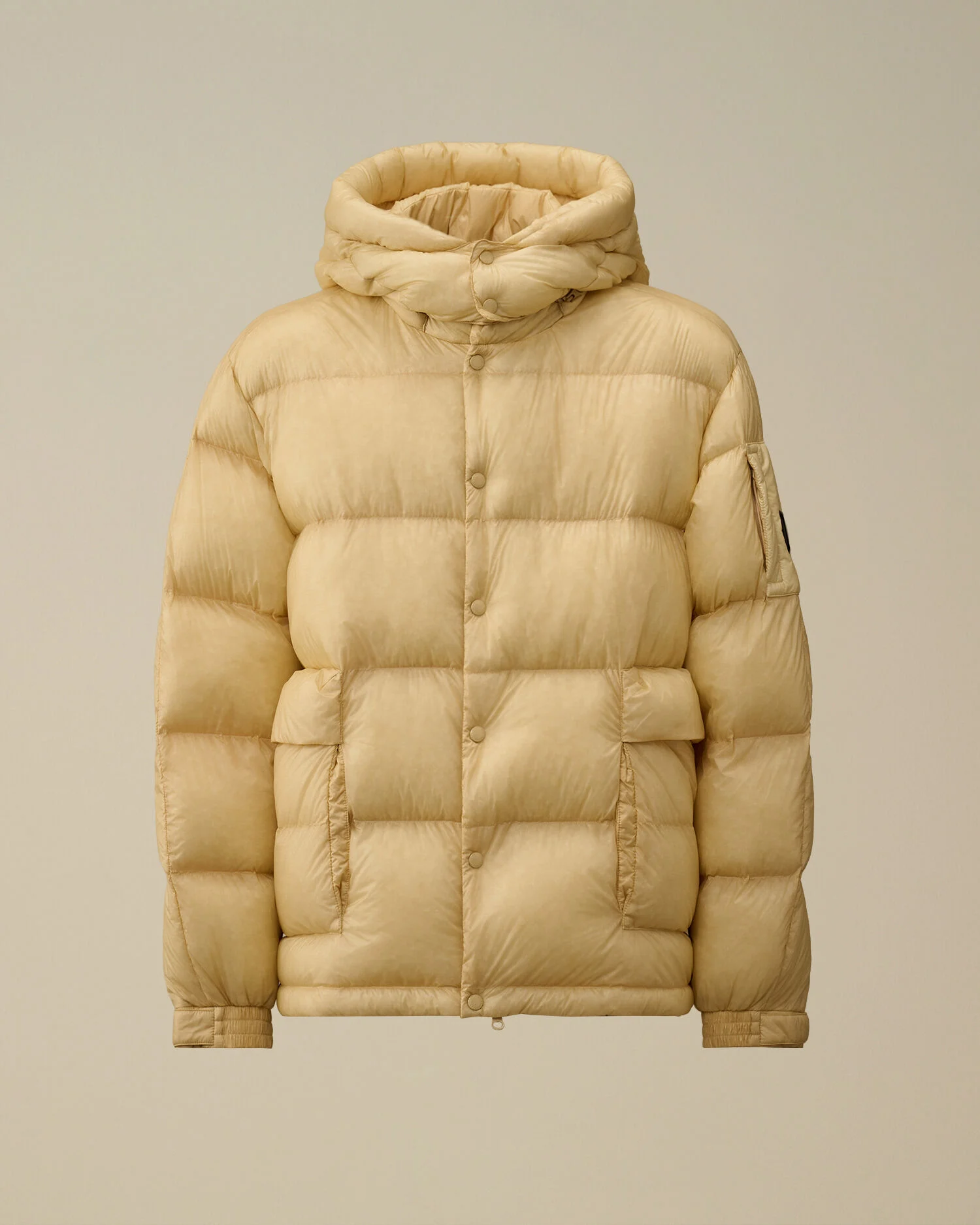 D.D. Shell Detachable Hood Down Jacket - 1