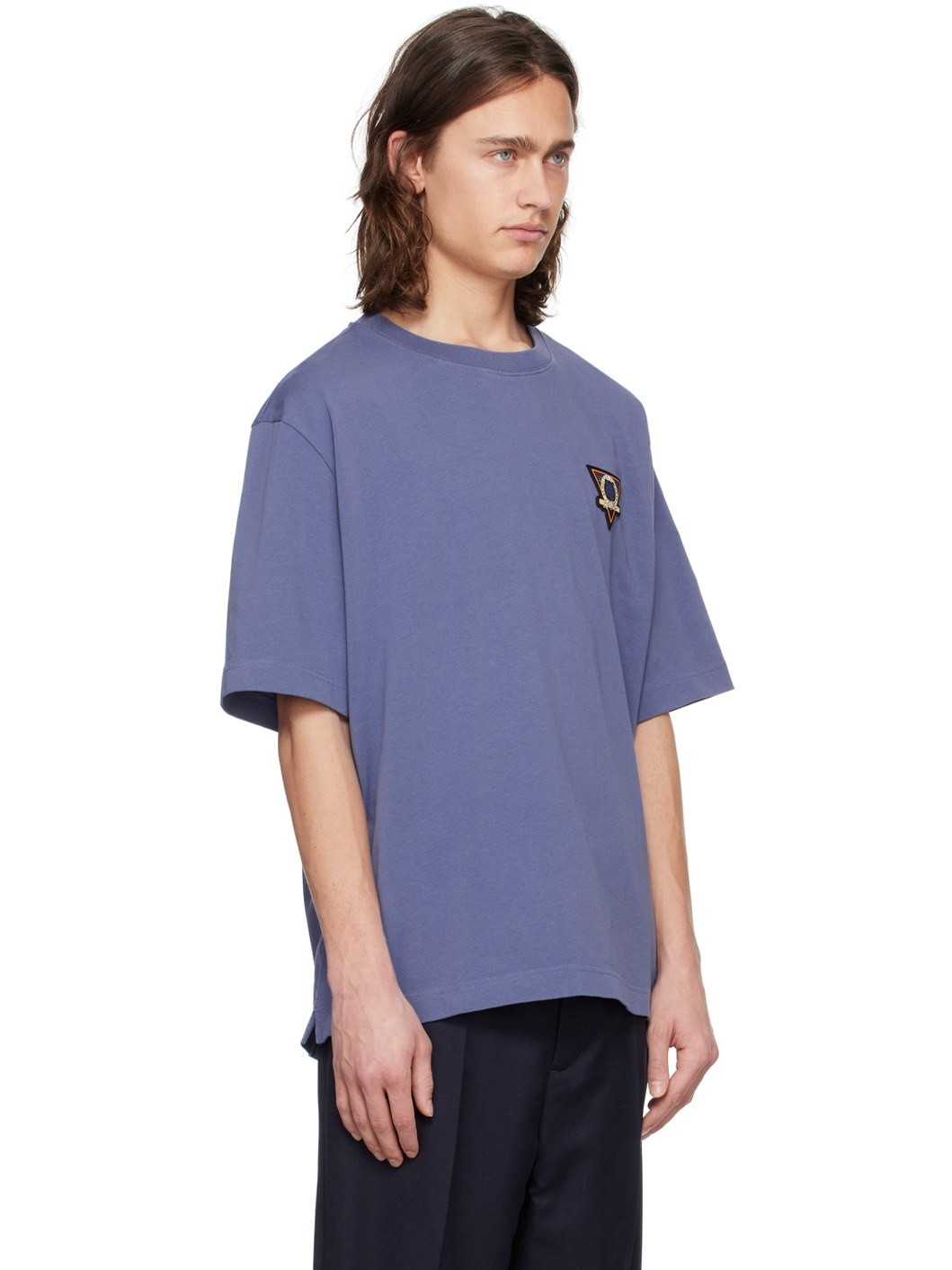 Blue Crewneck T-Shirt - 2