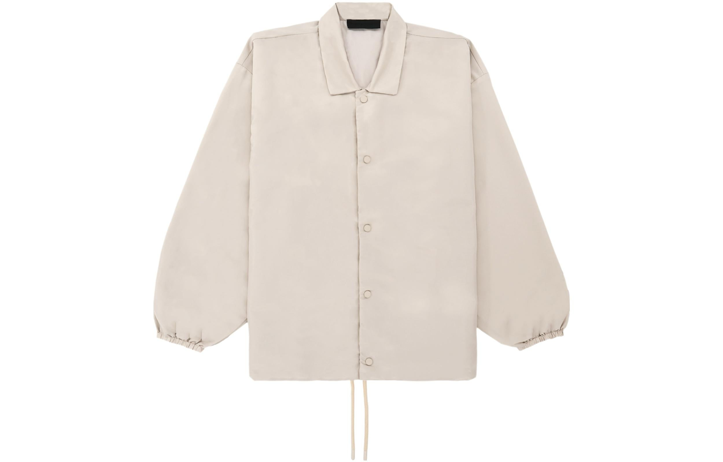 Fear of God Essentials FW23 Coaches Jacket 'Silver Cloud' 202BT232012F - 2