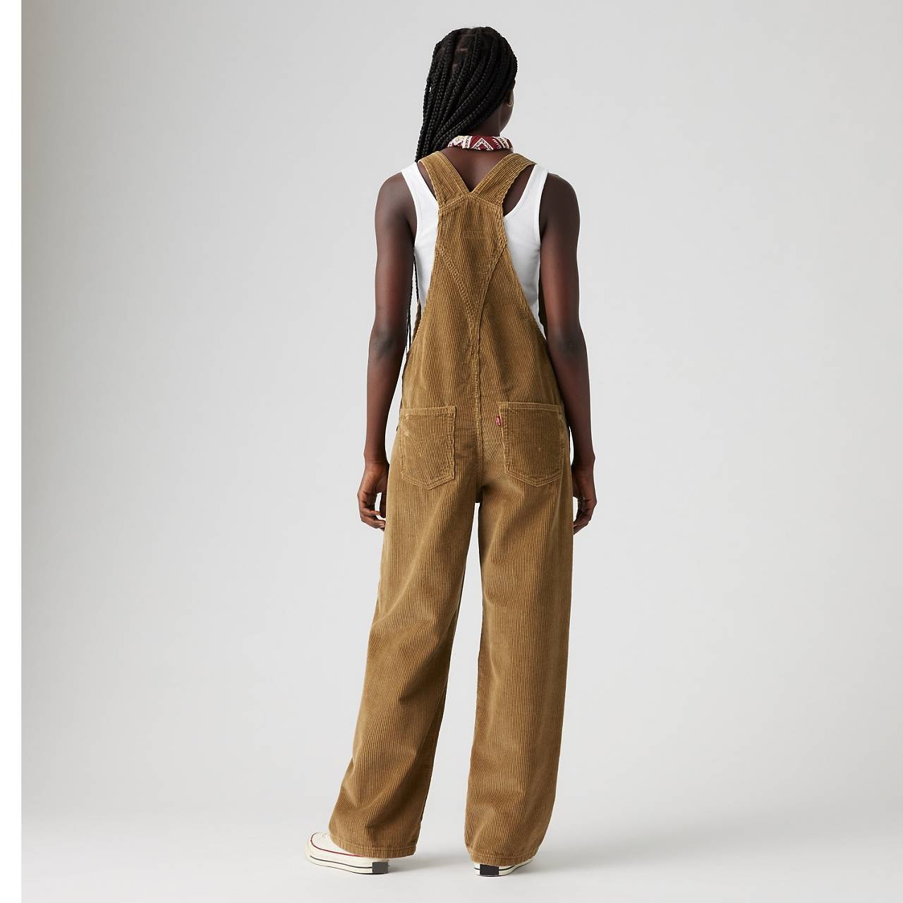 BAGGY CORDUROY WOMEN'S OVERALLS - 5