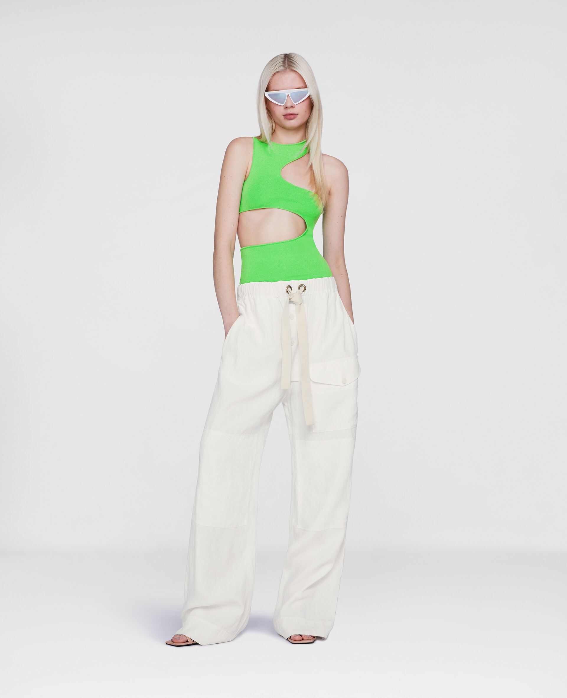 Belted Cargo Pants - 2