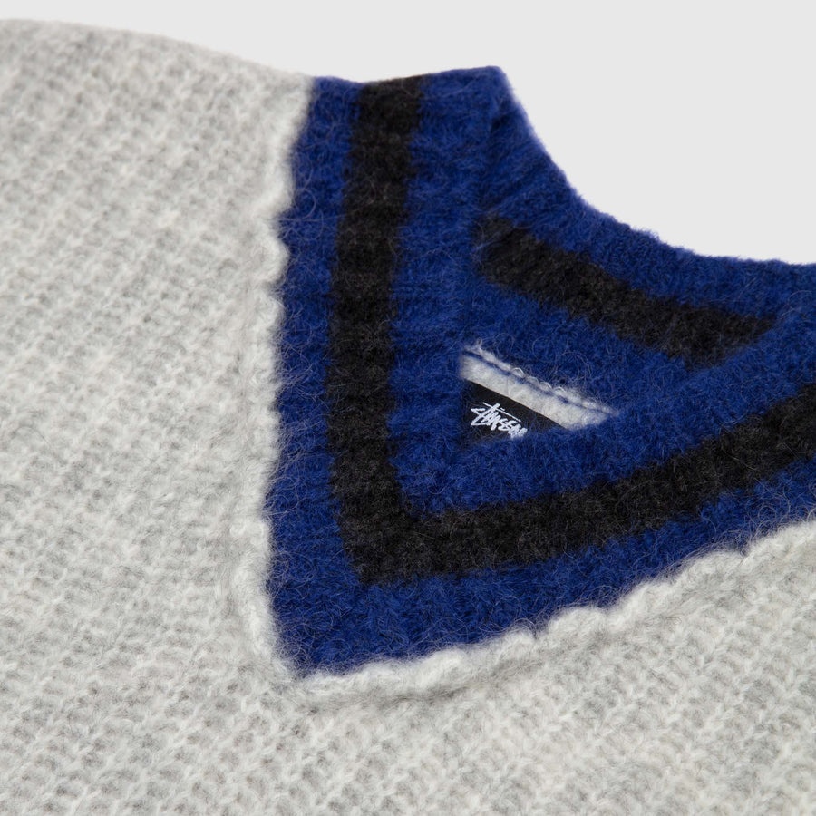 MOHAIR TENNIS SWEATER - 2