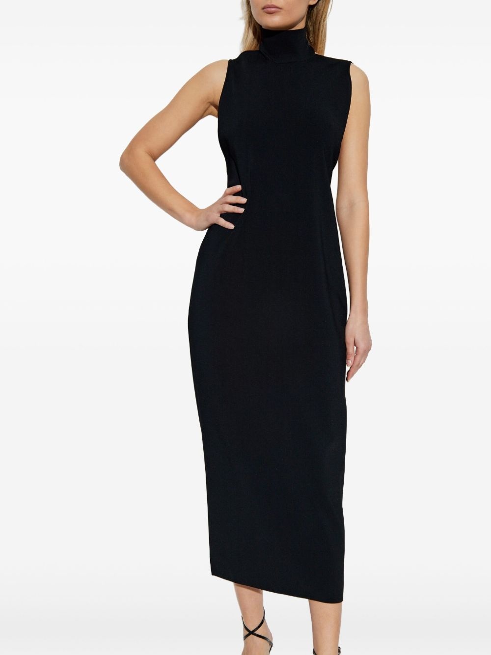 Adorato high-neck midi dress - 3