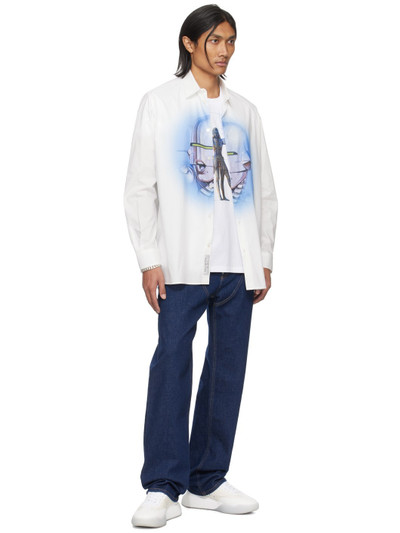 Stella McCartney White Vitruvian Woman T-Shirt outlook