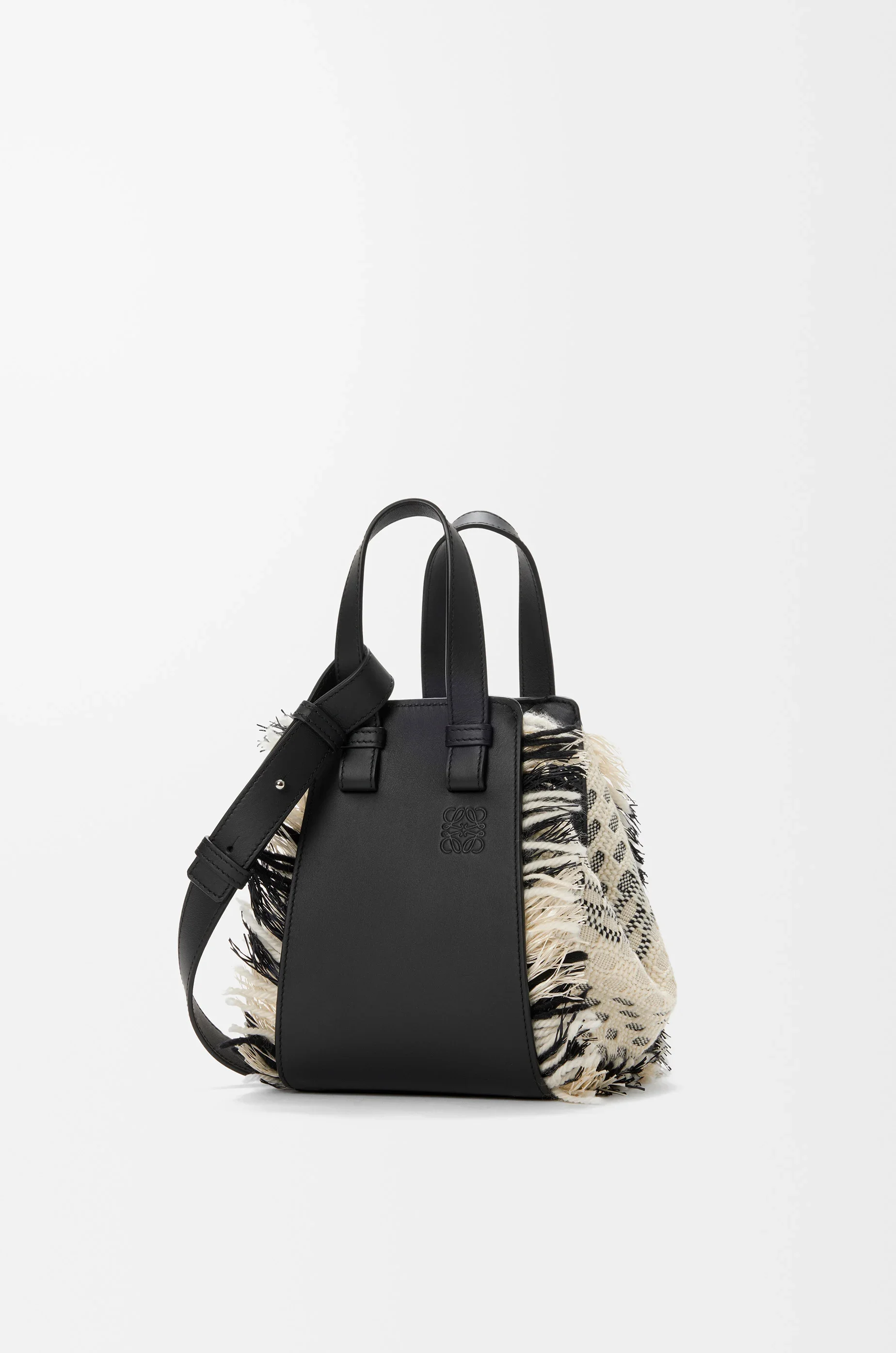 Compact Hammock bag in woven textile - 1