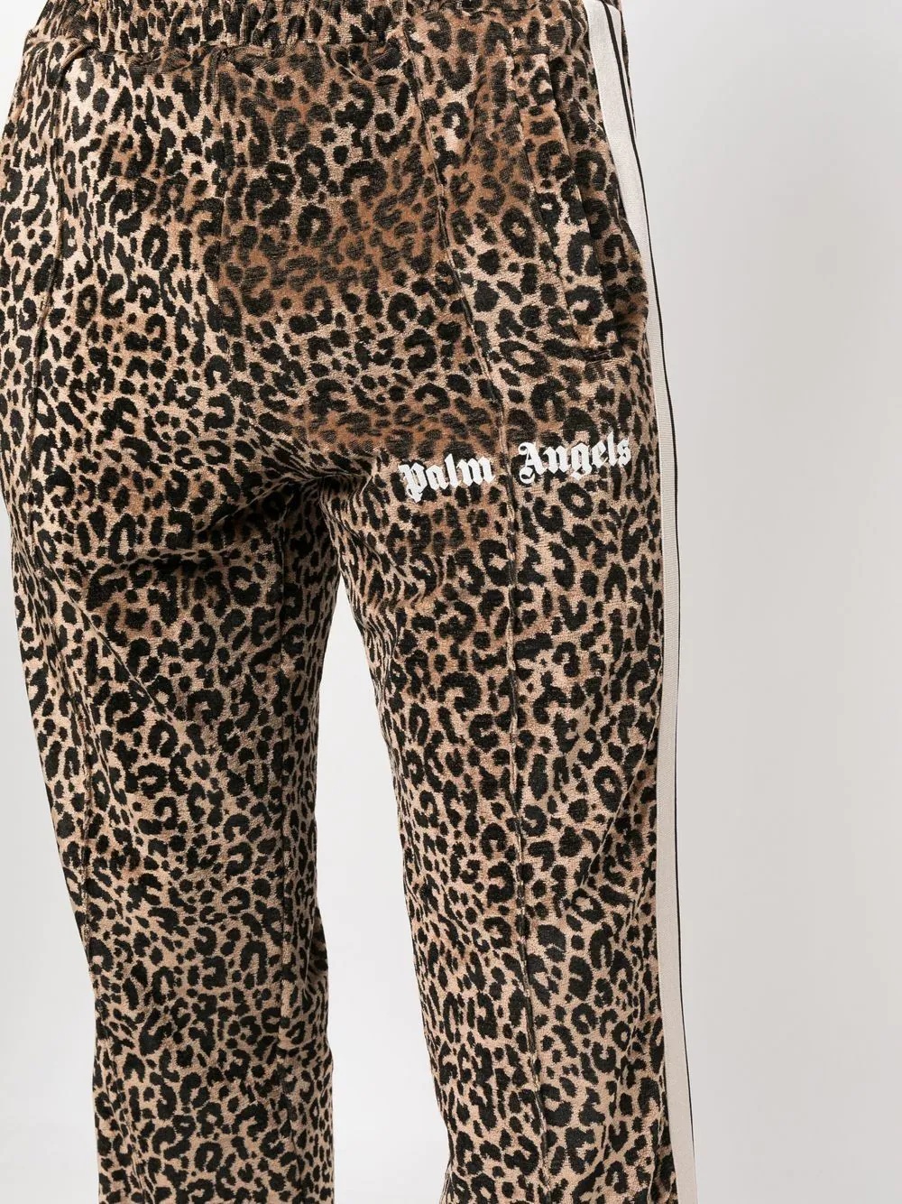 leopard-print track pants - 5