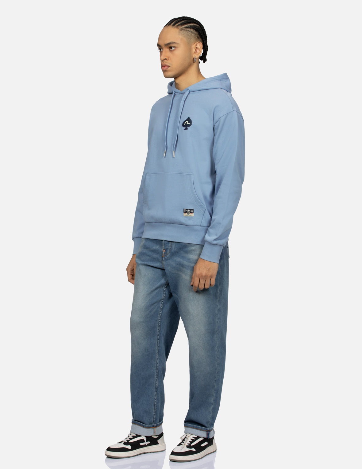 Kamon Print Pocket Relax Fit Jeans - 4