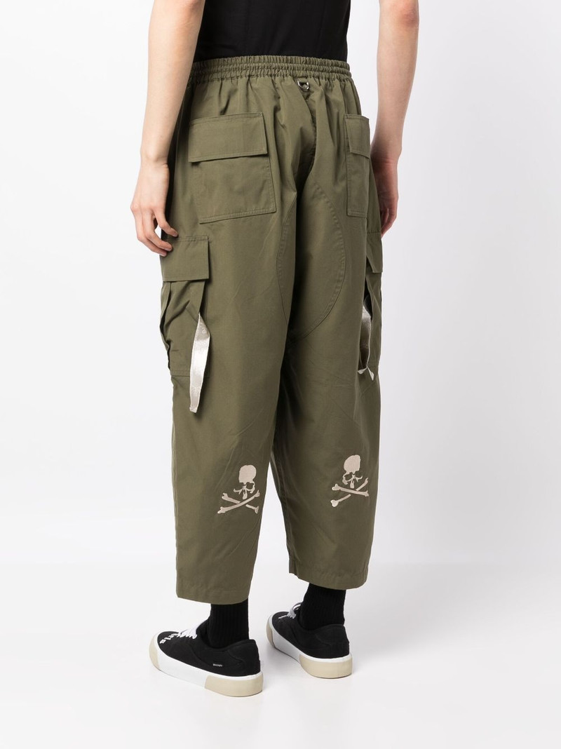 cotton-blend cargo trousers 4