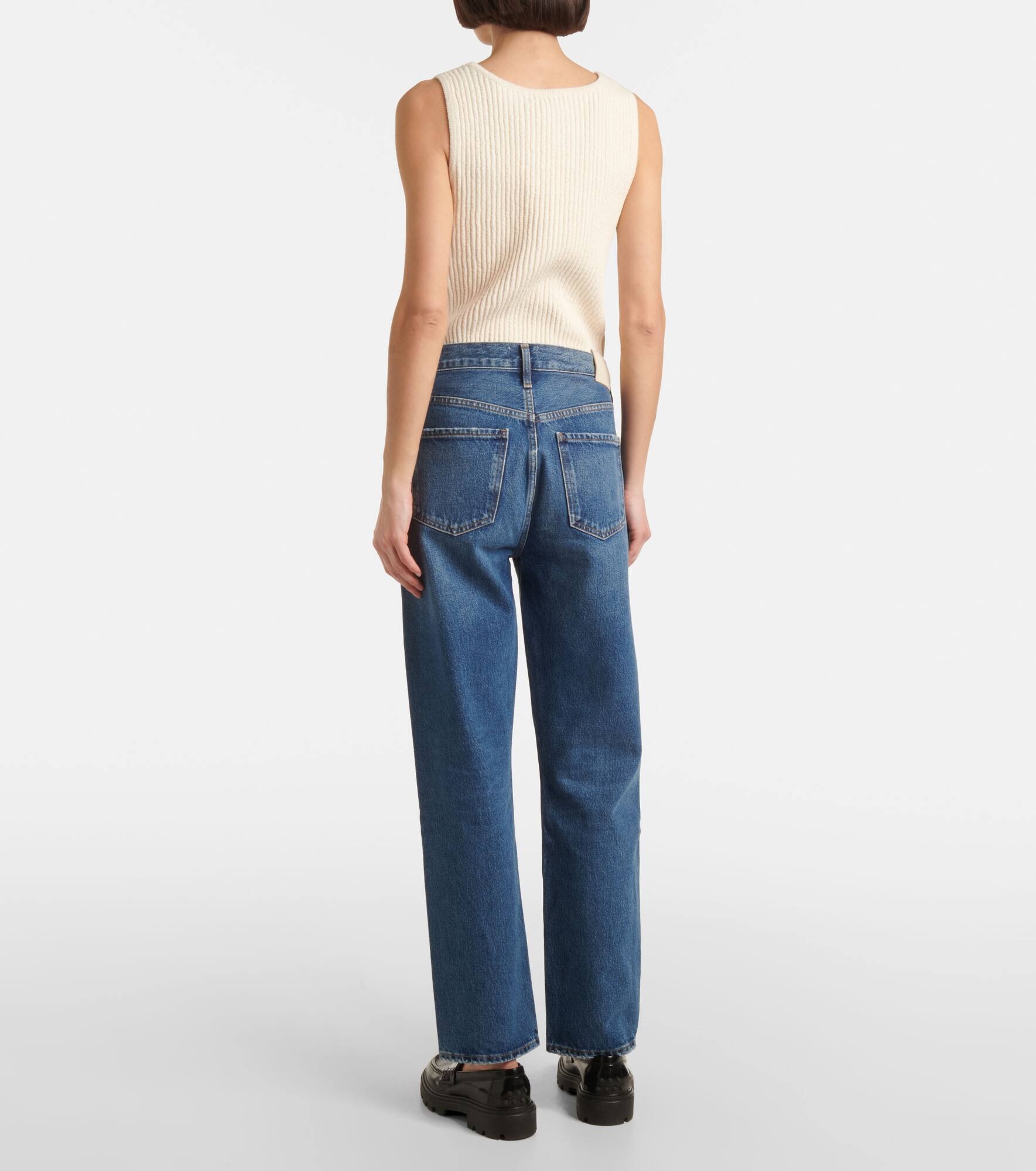 Blaine high-rise straight jeans - 3