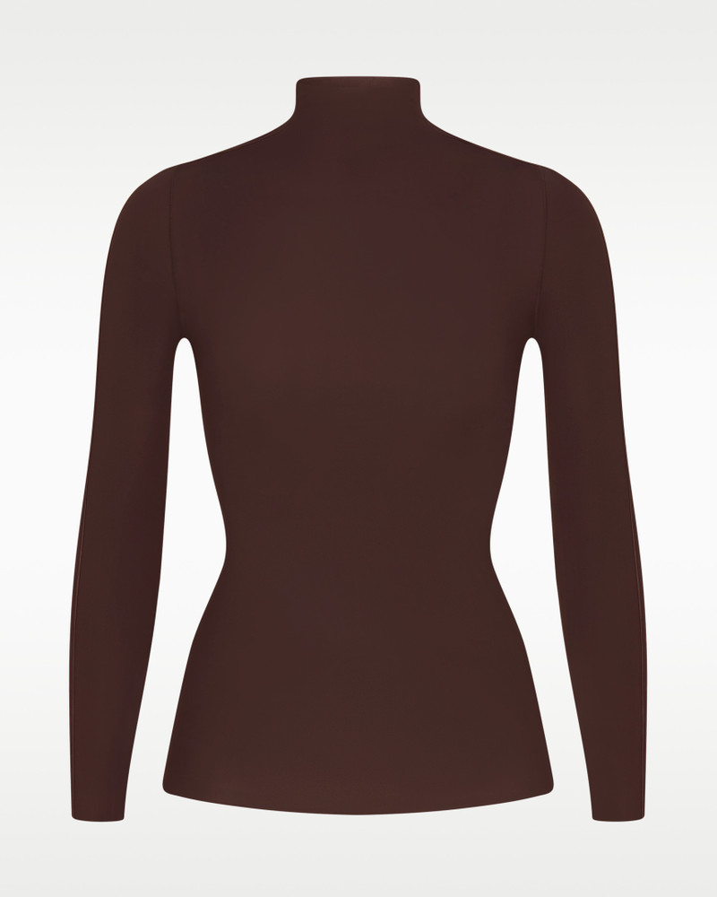 NikeSKIMS Weightless Layers Women's Mock-Neck Long-Sleeve Top 8