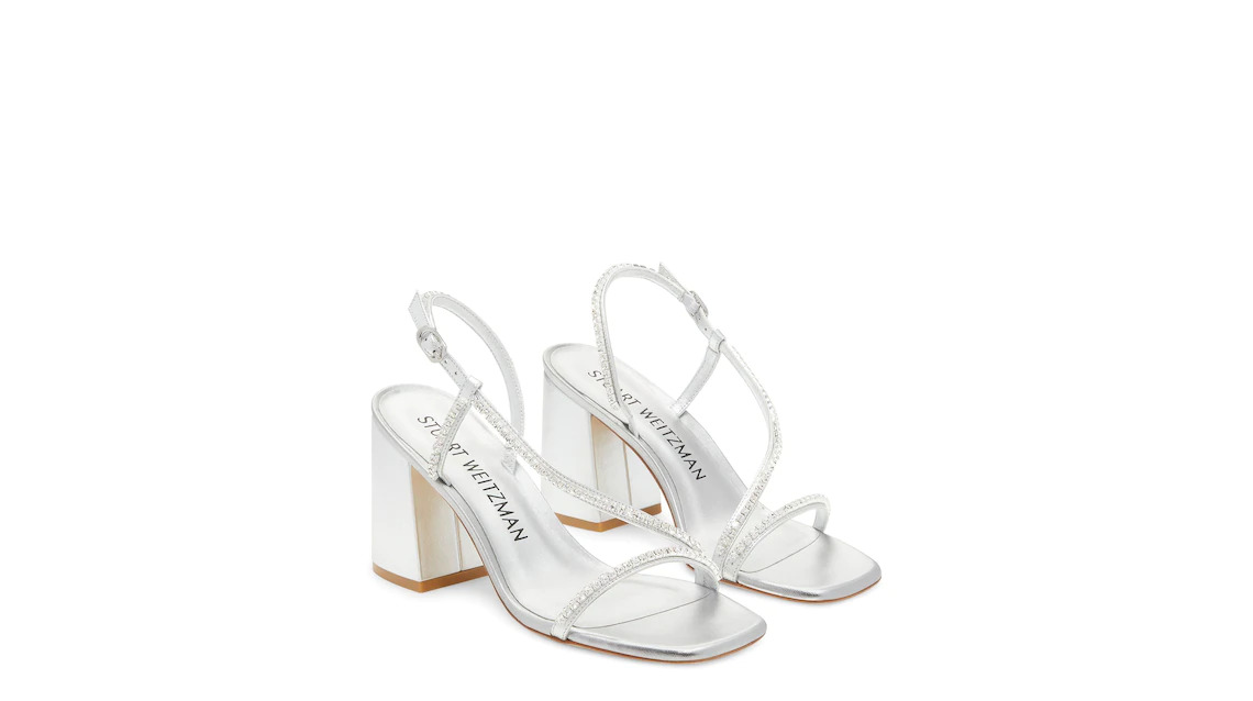 Soiree Crystal 85 Block Sandal - 2