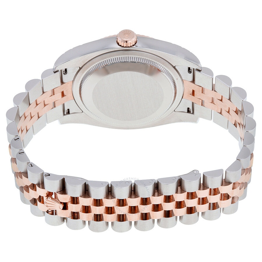 Rolex Oyster Perpetual Datejust 36 Rose Dial Stainless Steel and 18K Everose Gold Jubilee Bracelet A - 3
