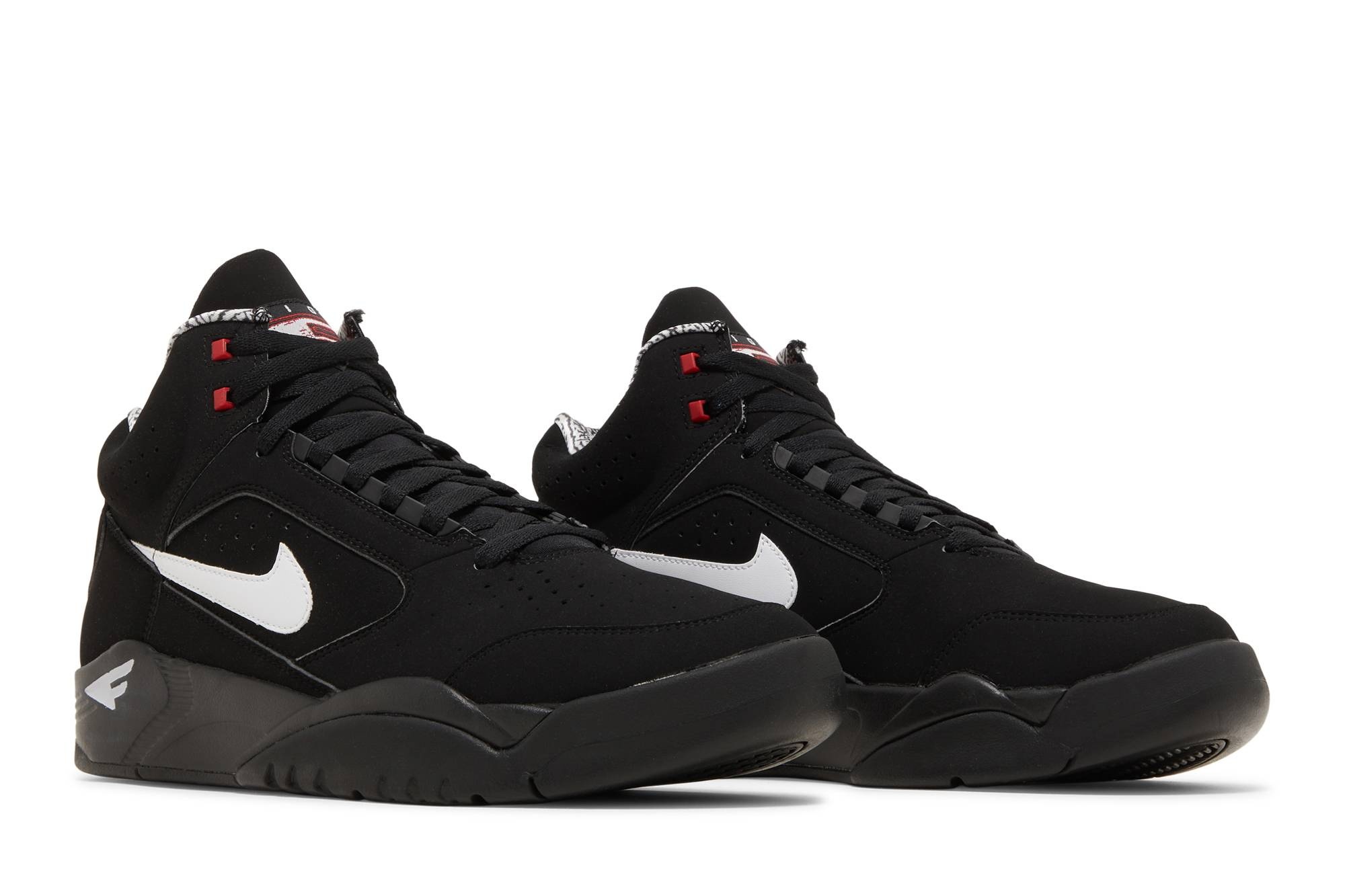 Air Flight Lite Mid 'Black White' - 8