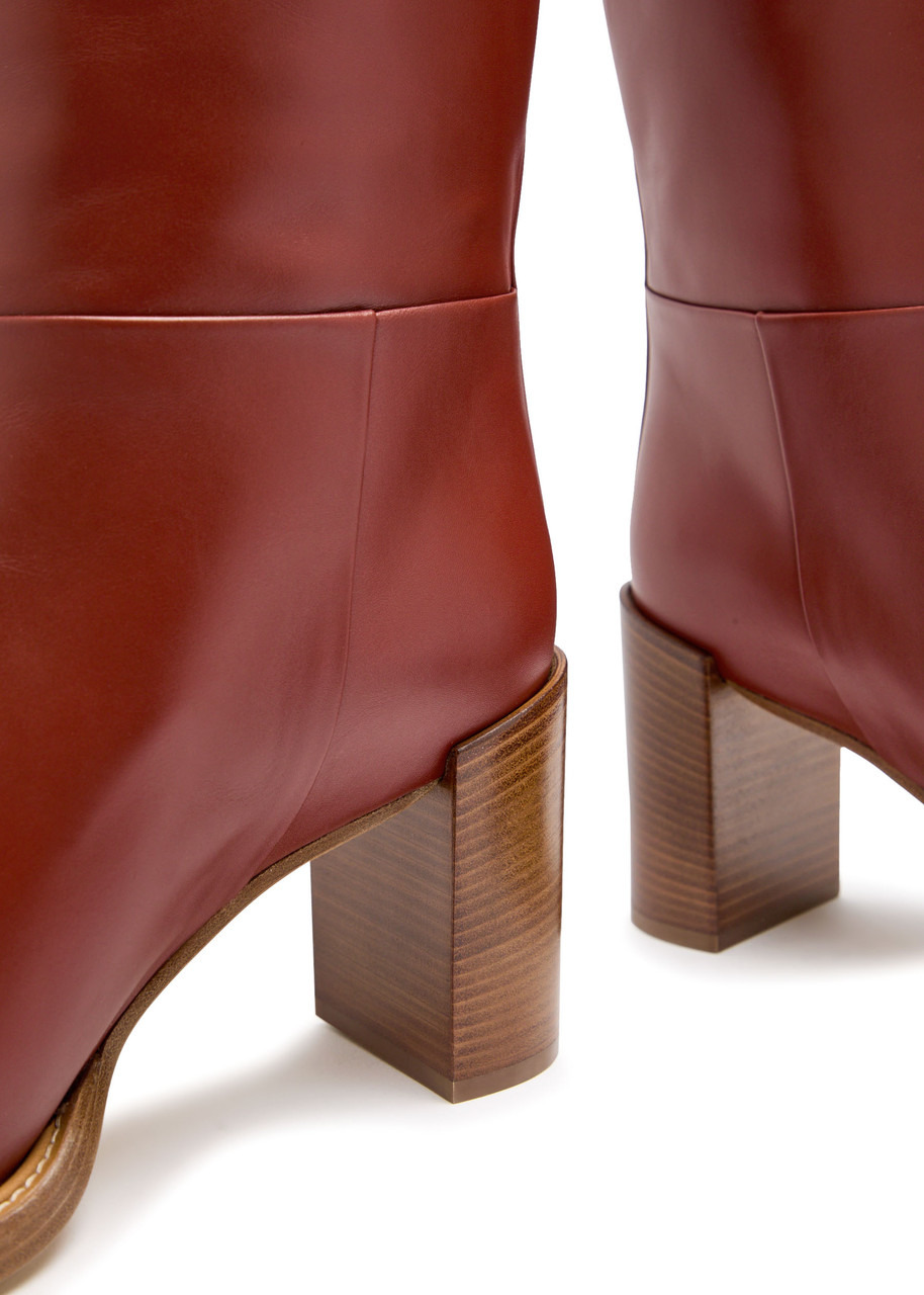 Gabriela Hearst Bocca Leather Knee-high Boots - 4