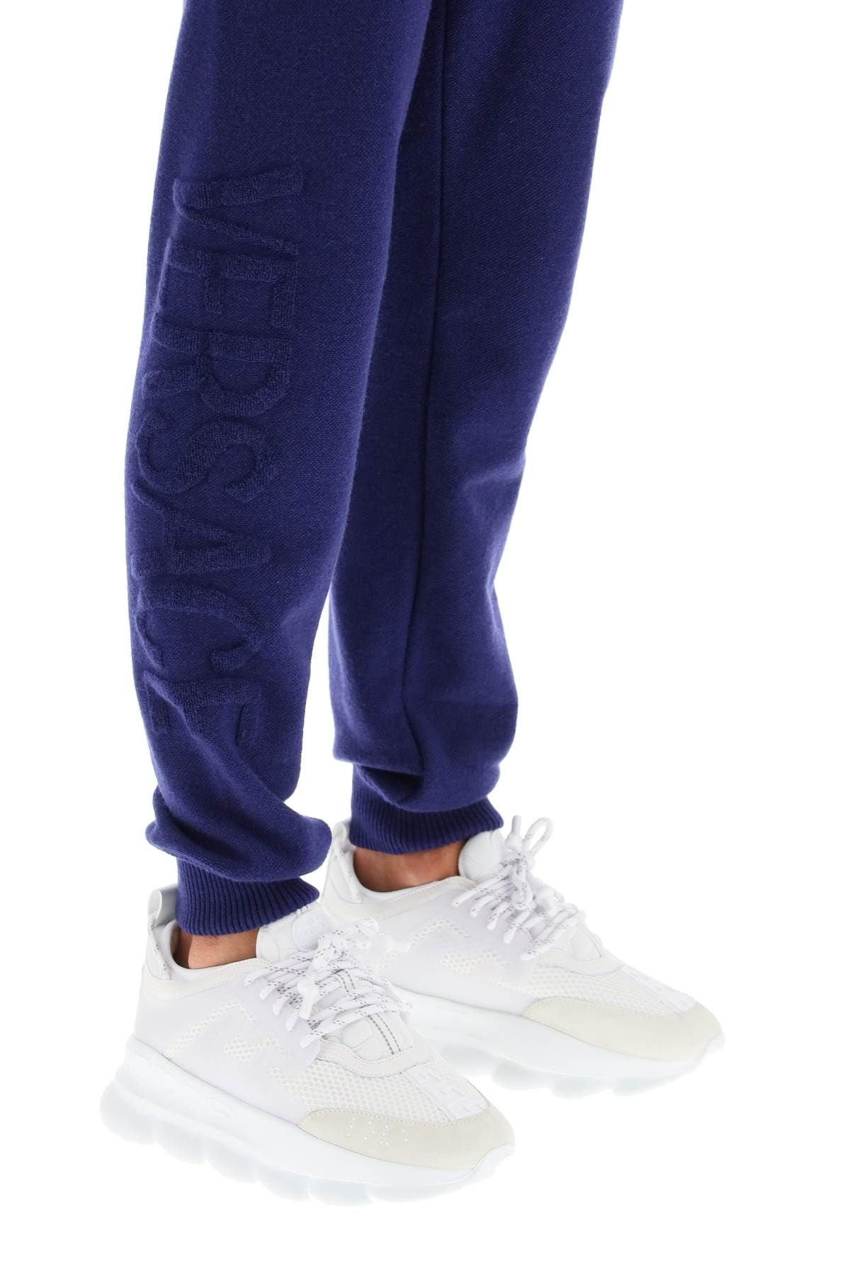 JOGGER PANTS WITH EMBOSSED LOGO - 5