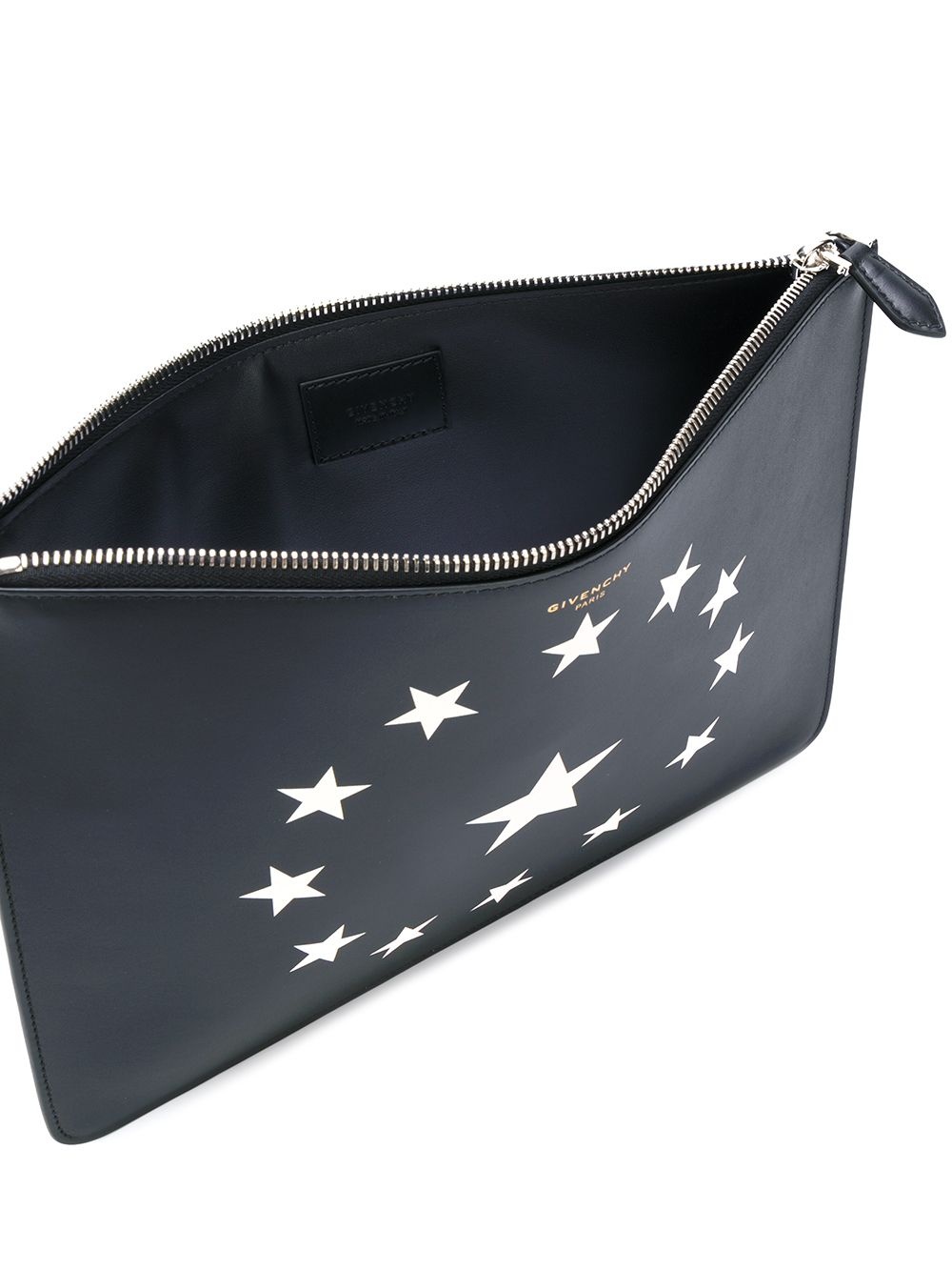 star printed clutch - 5